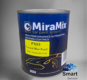 Краска PX03 Crystal Blue Pearl 1L, MMPPX03, MiraMix