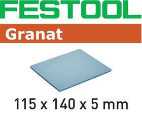 Губка.шлиф. Granat 800, компл. из 20 шт.  115x140x5 SF 800 GR/20 FESTOOL, 201100, Festool