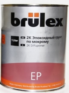 Грунт "по мокрому" 2K-EP, 1 л, 927410126, BRULEX