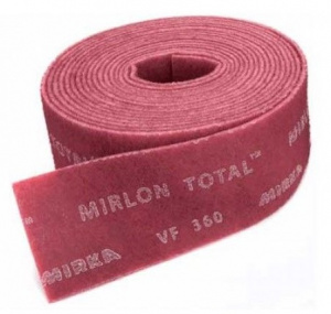 Шлиф войлок синт MIRLON TOTAL 115мм x 10m красный VF 360, 815BY001373R, Mirka