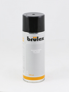 Эмаль Brulex черная глянцевая, спрей 520 мл, 34350, BRULEX
