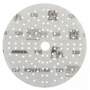 Шлиф мат на плен основе NOVASTAR 150мм 121 отв P600 (100 шт в упак), FG6CH09961 chk, Mirka